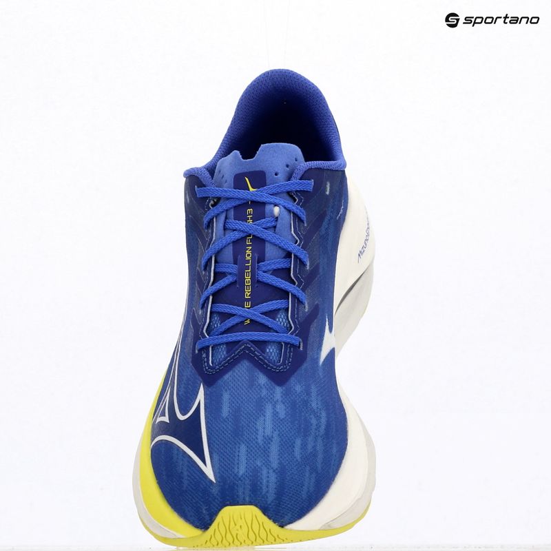 Pánské běžecké boty Mizuno Wave Rebellion Flash 3 dazzling blue/surf the web/fortune yellow 4