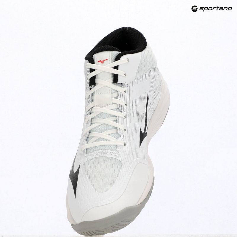 Volejbalové boty Mizuno Lightning Select Mid white/black/fiery red 4