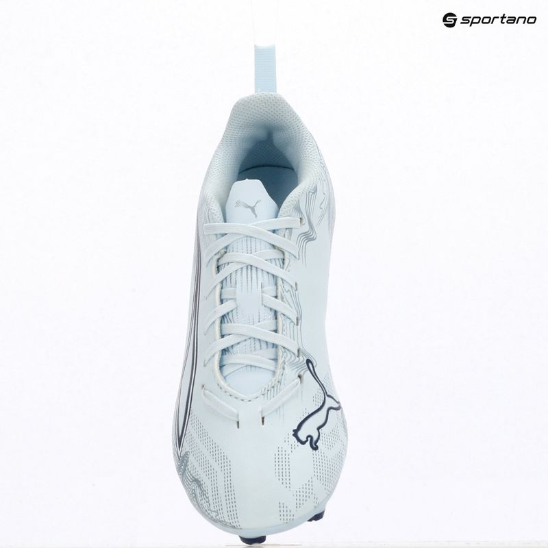 Dětské kopačky PUMA Ultra 6 Play FG/AG Jr icy blue/puma white/blue jewel 3