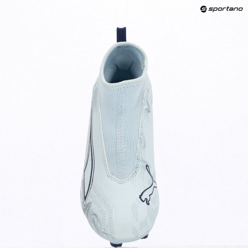 Dětské kopačky PUMA Ultra 6 Match+ LL FG/AG Jr icy blue/puma white/blue jewel 3