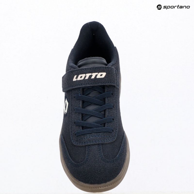 Dětské boty Lotto Vintal SC Kids navy/white 12