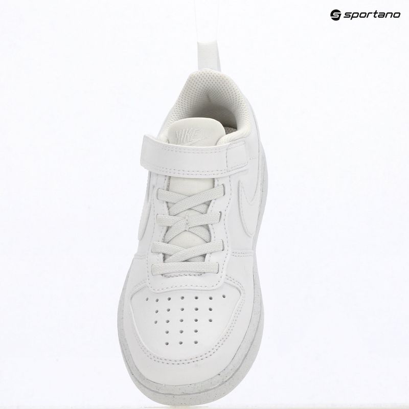 Dětské boty Nike Court Borough Low Recraft white/white/white 6