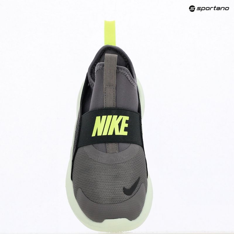 Dětské boty Nike Flex Runner 4 pencil point/black/volt ice/anthracite 6
