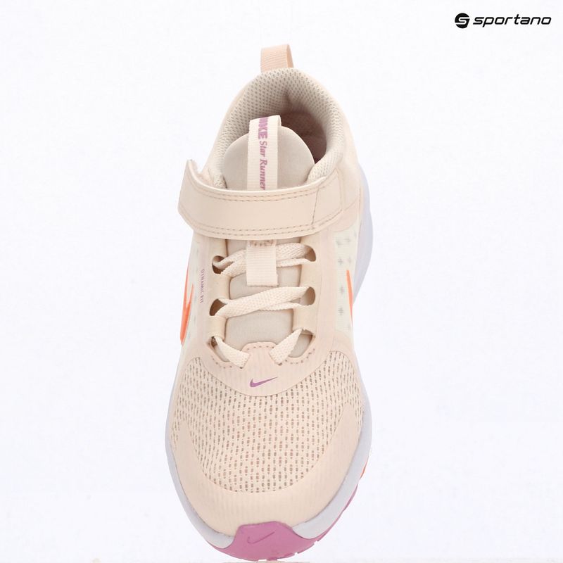 Dětské boty Nike Star Runner 5 chalk/sail/light magenta/orange pulse 6