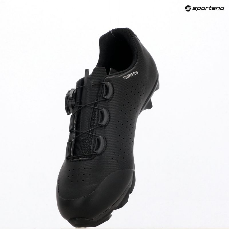 Cyklistické boty MTB pánské Northwave Scorpius Plus black 5