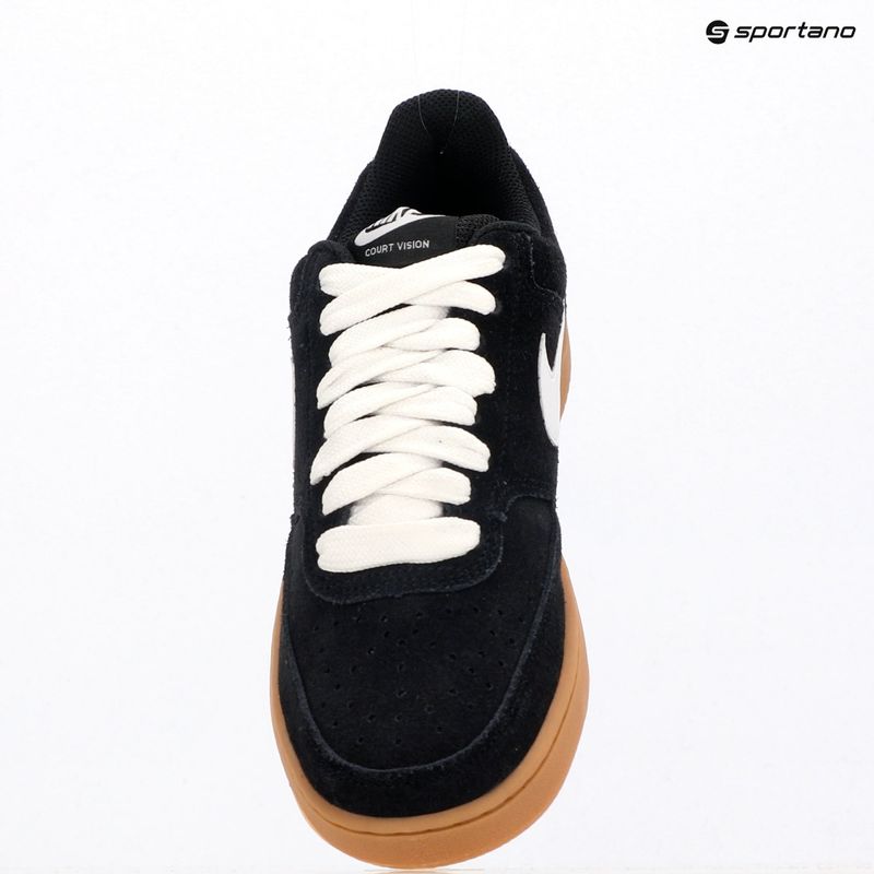 Pánské boty Nike Court Vision Low FL black/gum med brown/white 13