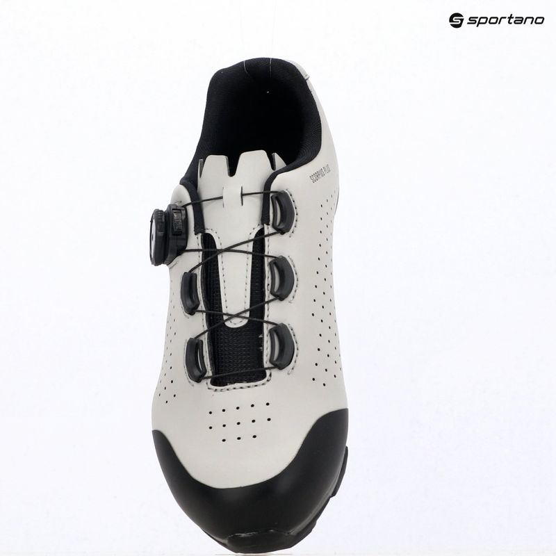 Cyklistické boty MTB pánské Northwave Scorpius Plus light grey/black 5