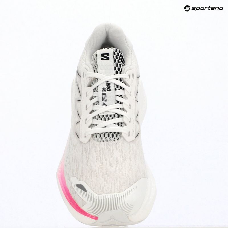Dámské běžecké boty Salomon Aero Glide 4 white/white/black 6