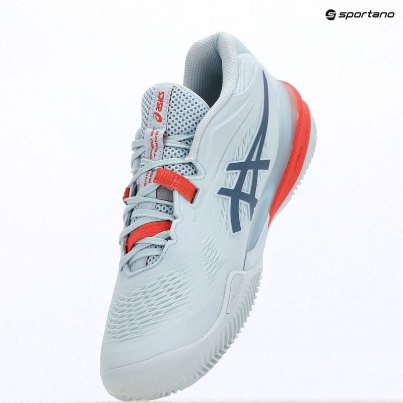 Dámské tenisové boty ASICS Gel-Resolution X Clay W sky/grey blue 9