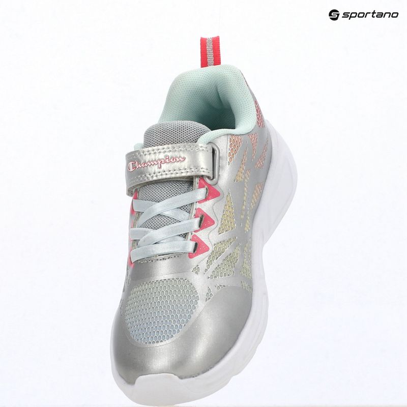 Dětské boty do vody Champion Wave Tri G PS Low Cut silver/blue burgundy/imperial light blue 10