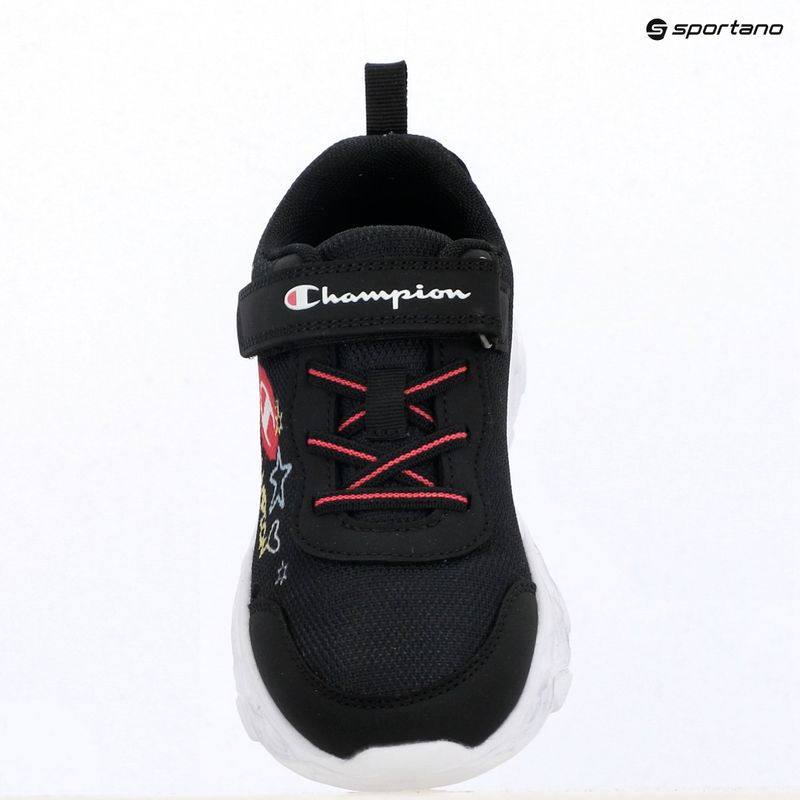 Dětské boty do vody Champion Funfair Print G PS Low Cut new black/fluorescent pink/imperial light blue 10