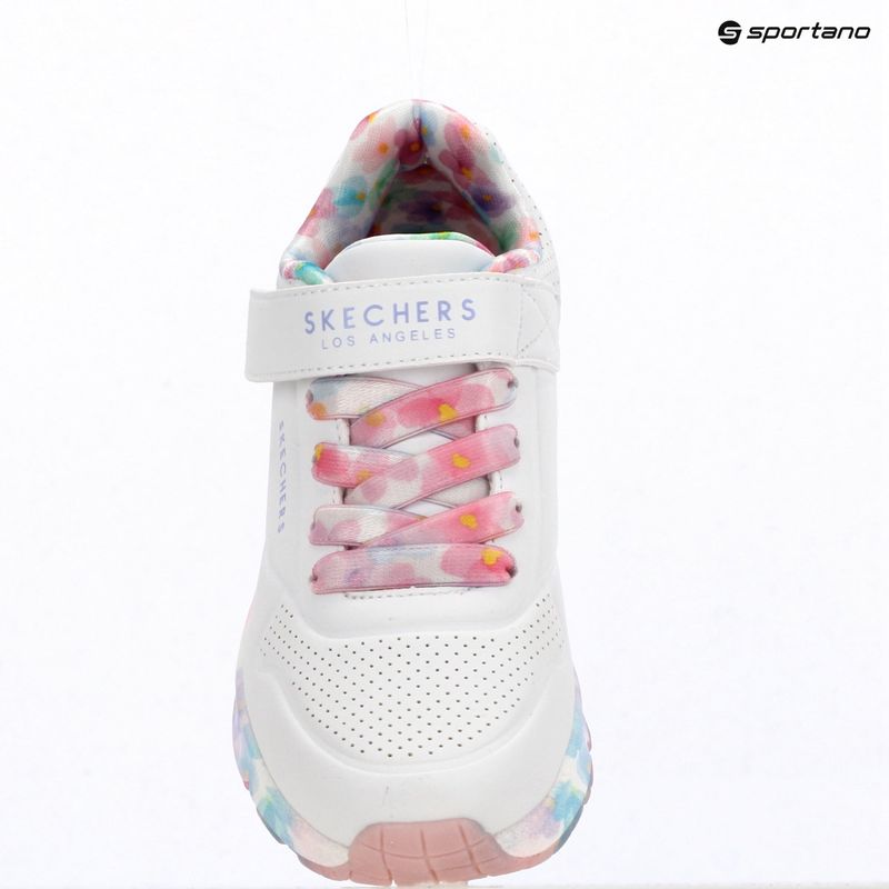 Dětské boty SKECHERS Uno Gen1 Fresh Blooms white 11