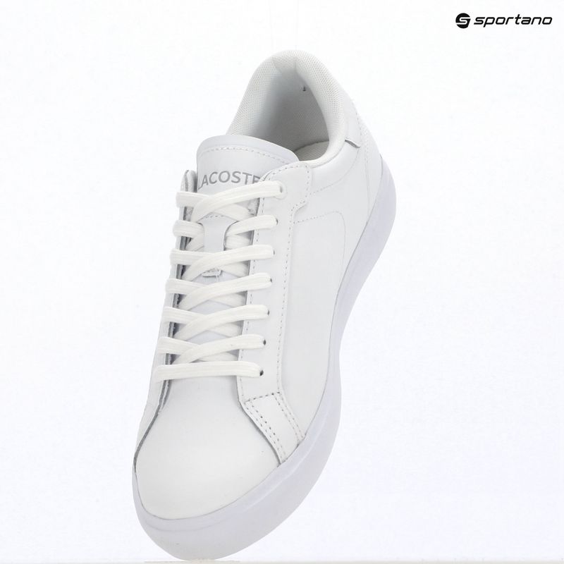 Dámské boty Lacoste Powercourt white/white 9