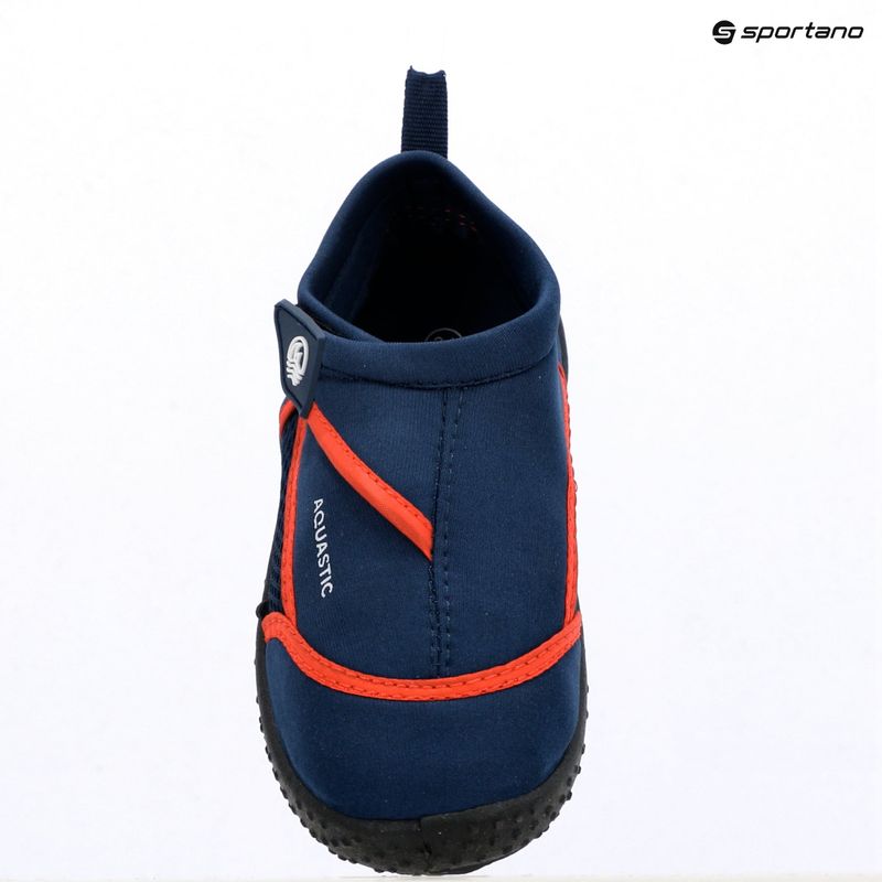 Dětské boty do vody AQUASTIC Nino navy blue/red 13