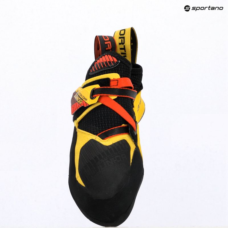 Dětské lezečky La Sportiva Solution Comp yellow/black 8