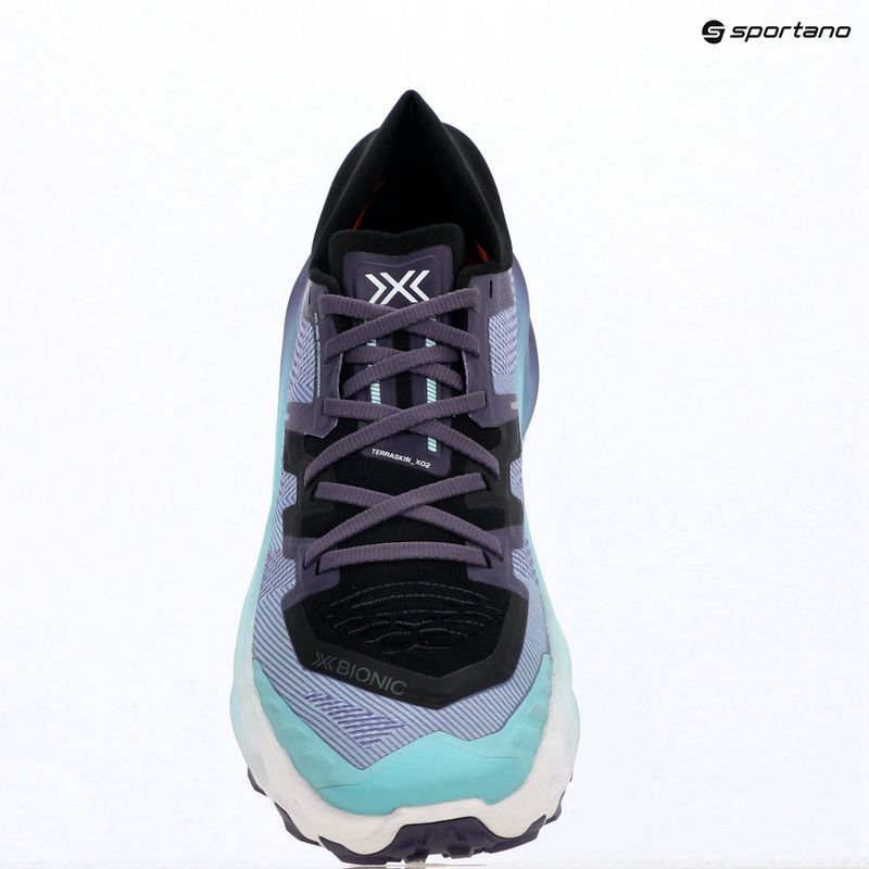 Běžecké boty + ponožky X-Bionic Terraskin X02 aqua/deep purple 3