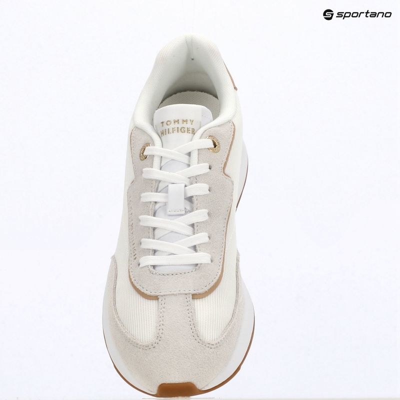 Dámské boty Tommy Hilfiger Retro Runner Mix ecru/trench 9