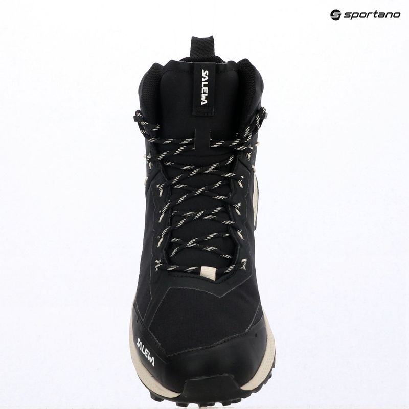 Pánské trekové boty Salewa Pedroc Light Mid PTX black/oatmeal 9