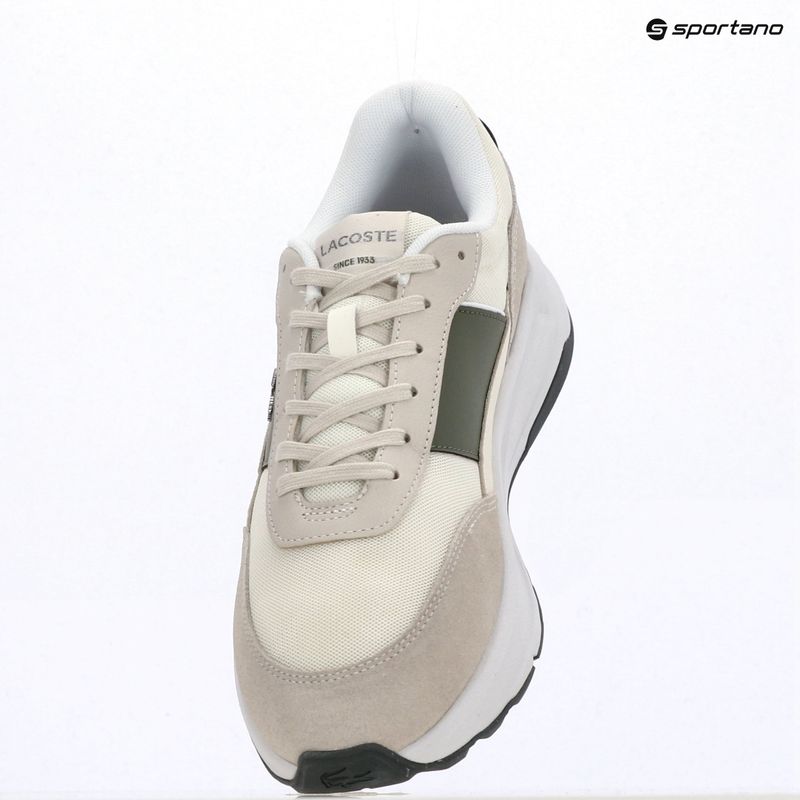 Pánské boty Lacoste Run Set Cgr Bar off white/khaki 9