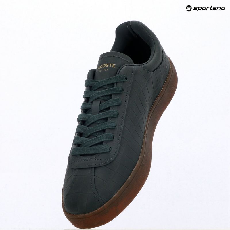 Pánské boty Lacoste Baseshot dark green/gum 9