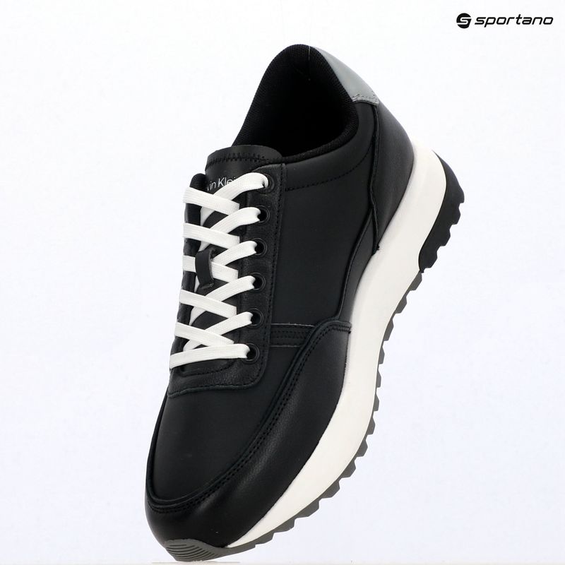 Pánské boty Calvin Klein HM0HM02214 City Runner Laceup Leather Mix black/granite road 9