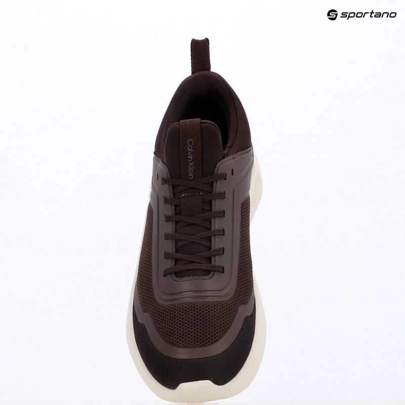 Pánské boty Calvin Klein HM0HM02164 Light Eva Run Lace Sock bordeaux 9