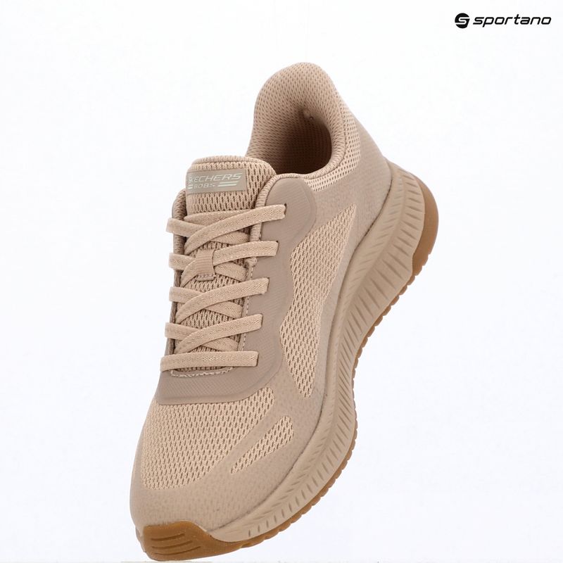 Dámské boty SKECHERS Bobs Squad 4 Staple Look beige 11