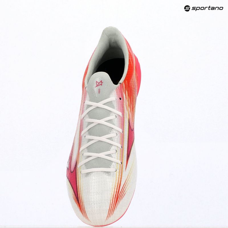 Kopačky Mizuno Alfa III Pro FG white/fuchsia purple 12