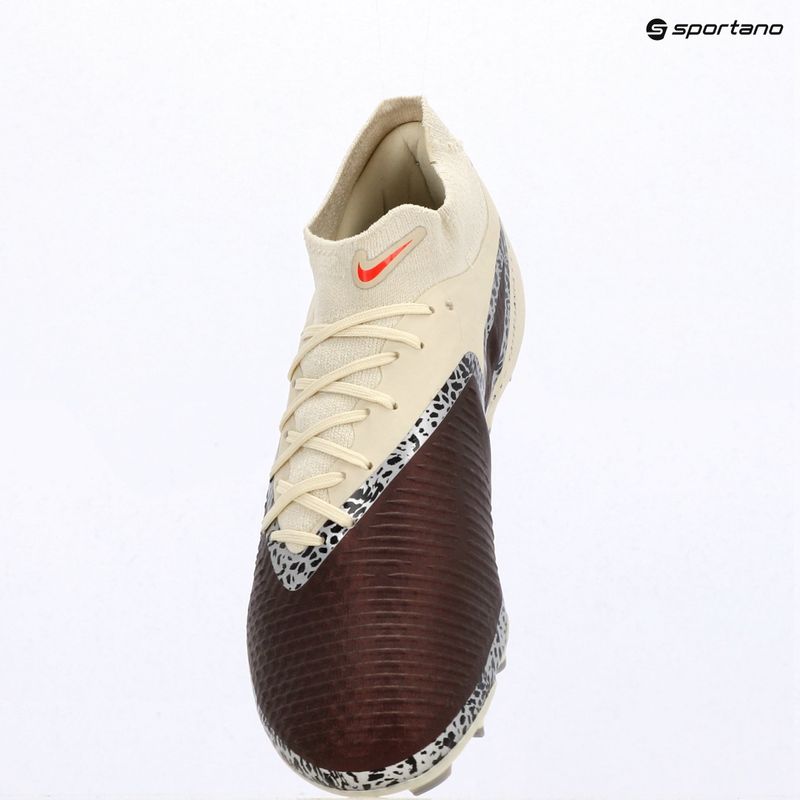 Pánské kopačky Nike United Phantom 6 High Academy MG burgundy crush/fossil/university red 9