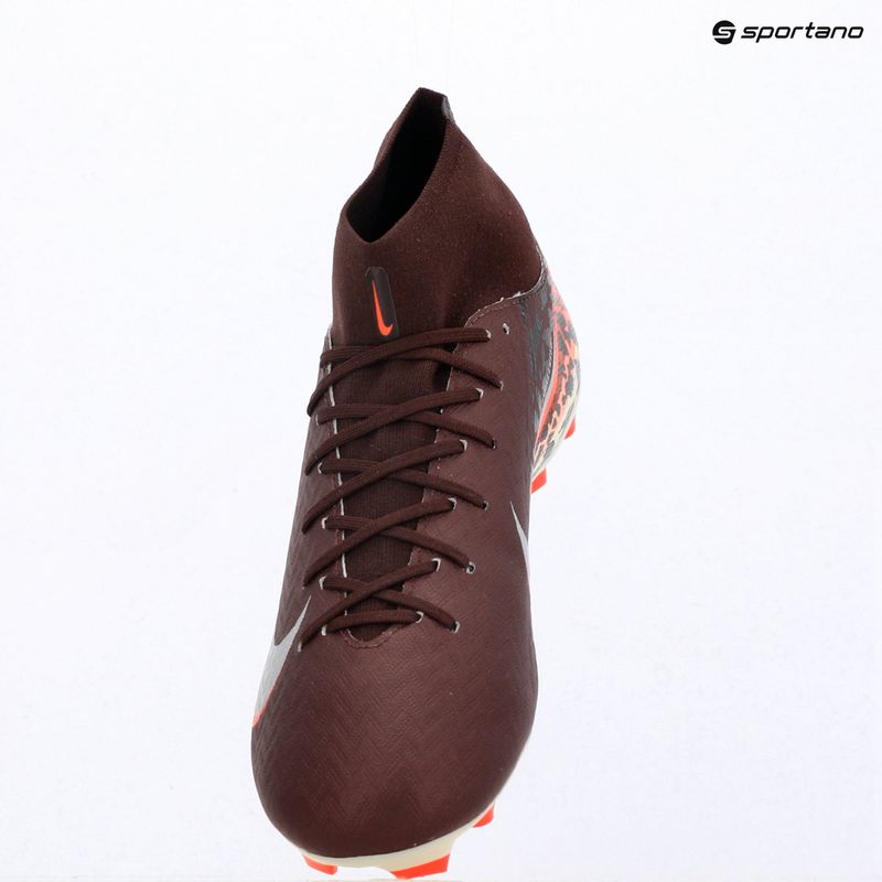 Pánské kopačky Nike United Mercurial Superfly 10 Academy MG burgundy crush/metallic silver 9