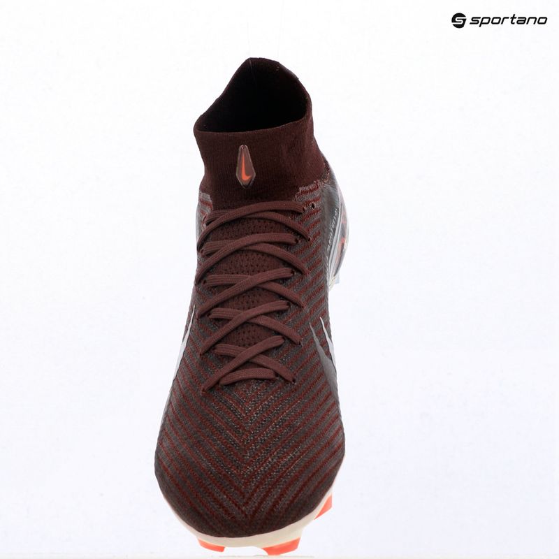 Pánské kopačky Nike United Superfly 10 Elite burgundy crush/university red/fossil/metal silver 10