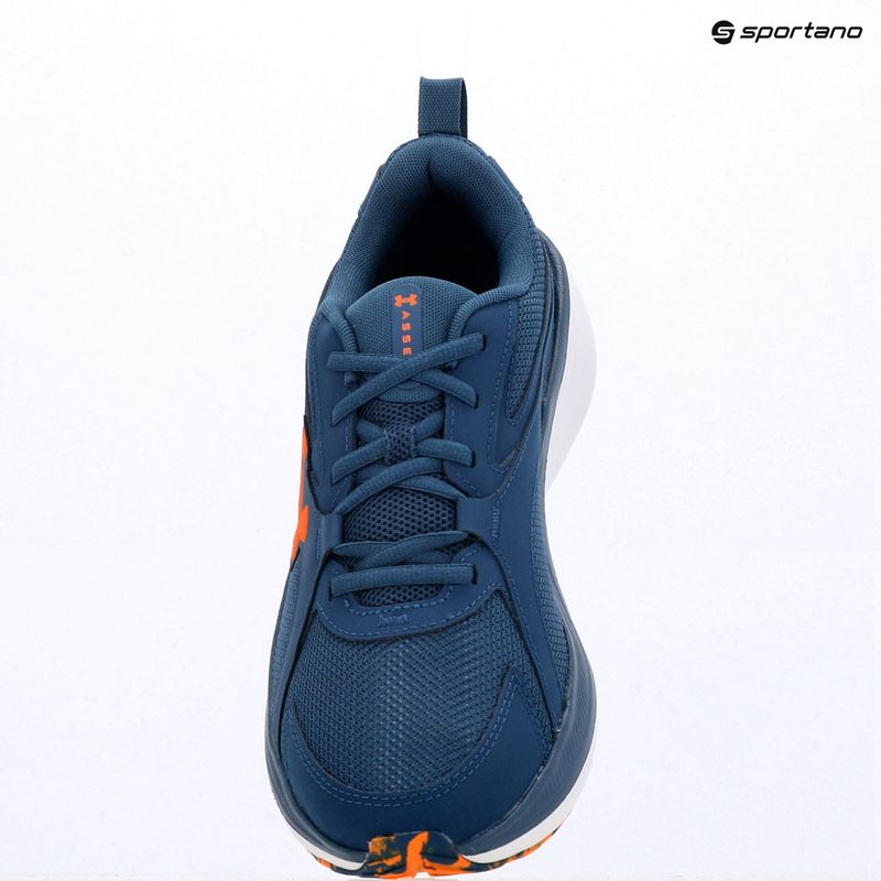 Pánské běžecké boty Under Armour Assert 11 wham blue/hyper green/white 10