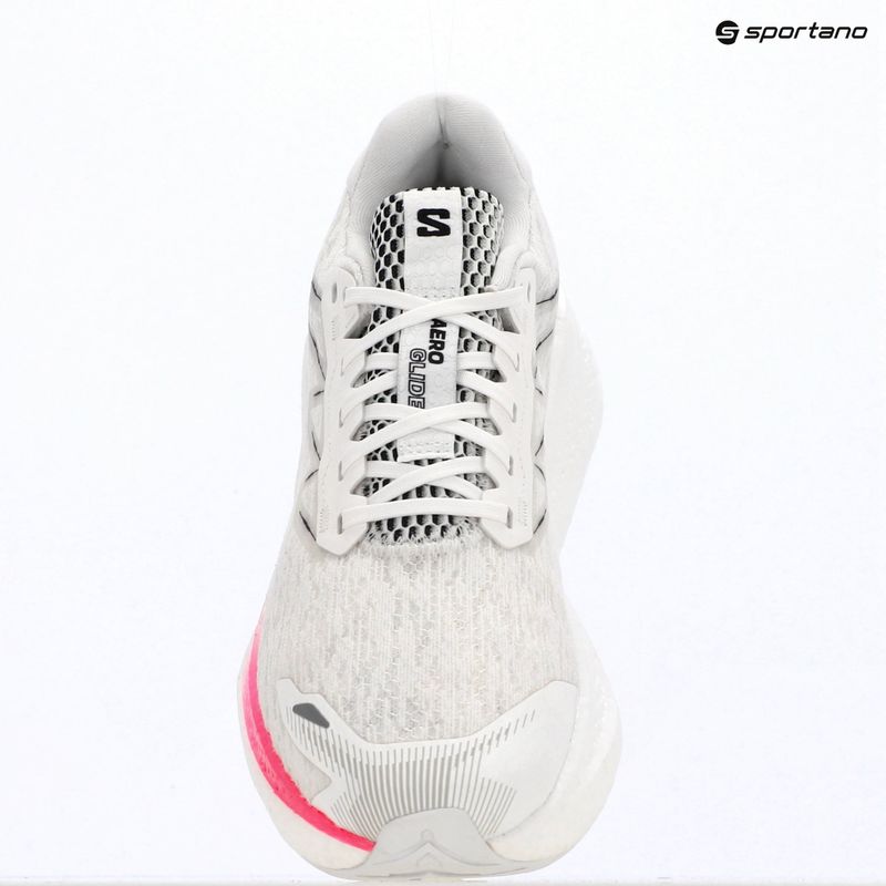 Pánské běžecké boty Salomon Aero Glide 4 white/white/black 12