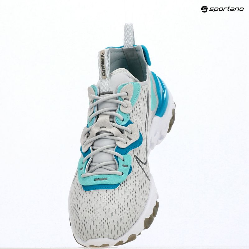 Pánské boty Nike React Vision pure platinum/aquamarine/smoke grey 14