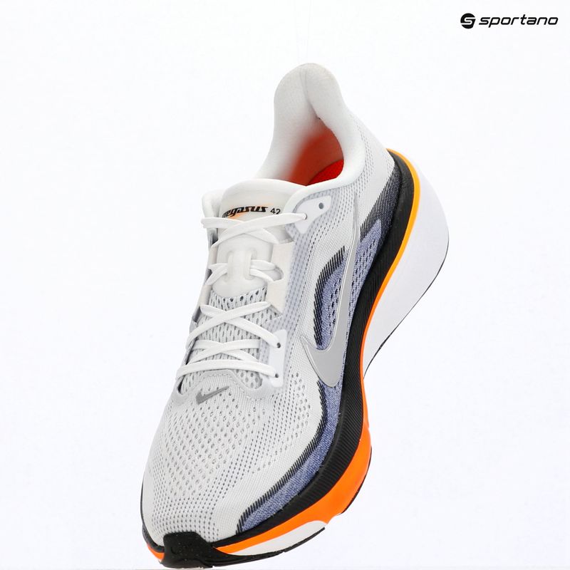 Pánské běžecké boty Nike Pegasus 42 white/lapis/total orange/metallic silver 14