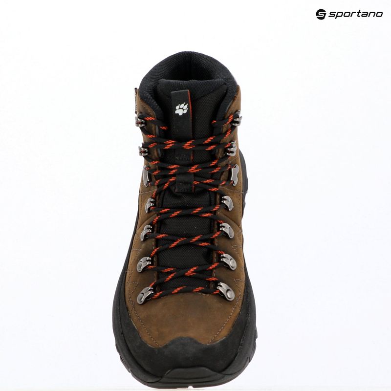 Pánské turistické boty Jack Wolfskin Apex Hike Pro Leather Texapore Mid fawn 14