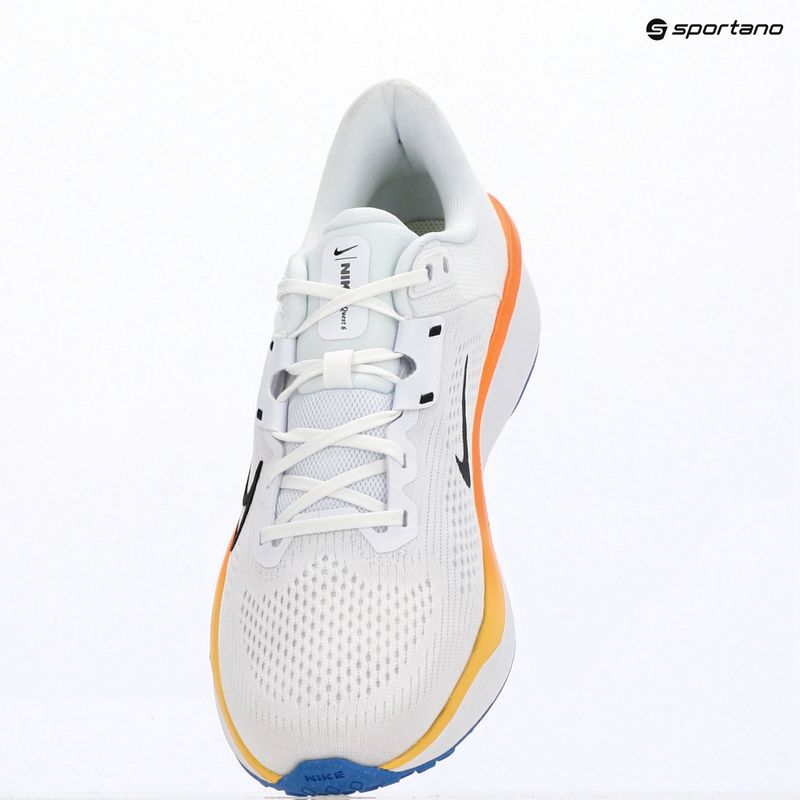 Pánské běžecké boty Nike Quest 6 white/blue crystal/total orange/off noir 13