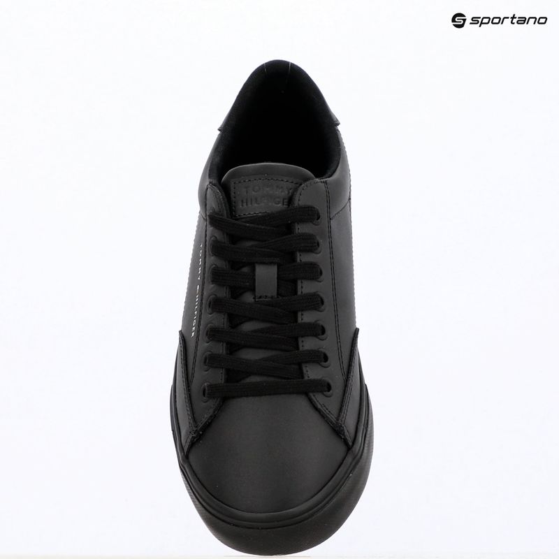 Pánské tenisky Tommy Hilfiger Vulc Core RBW Long Lace Leather black 9
