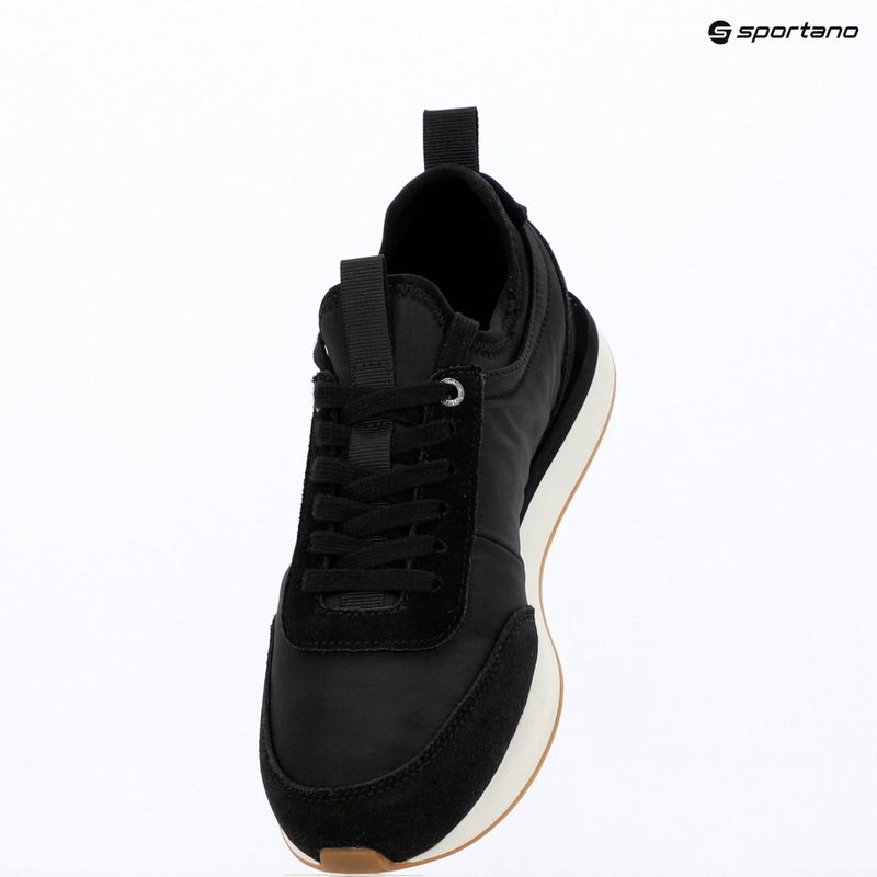 Dámské boty Calvin Klein YW0YW02060 Retro Runner Sock Laceup Mix Mat black/gyn metal/gum 9