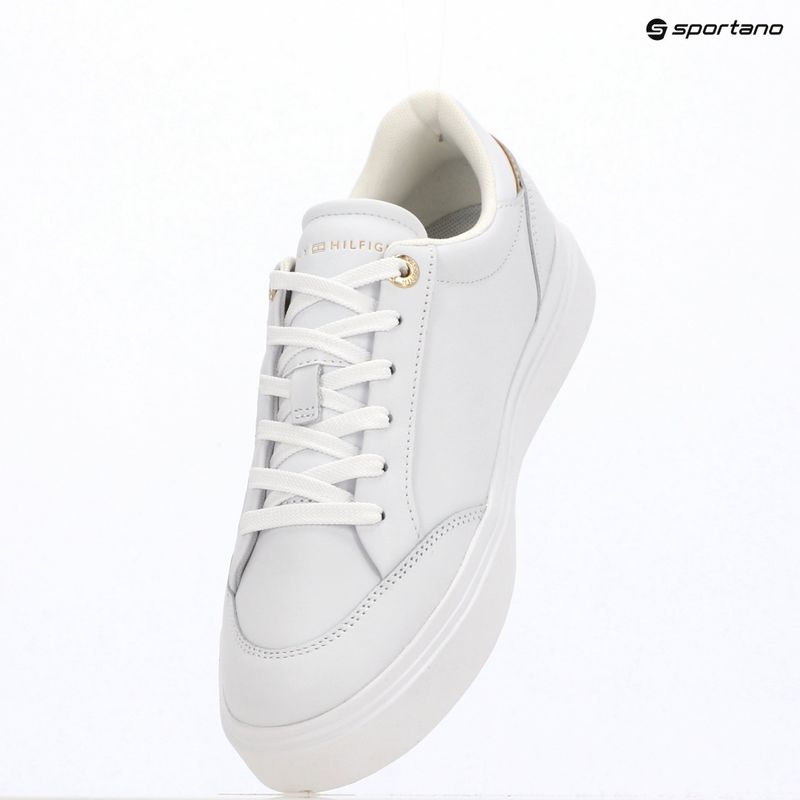 Dámské boty Tommy Hilfiger Chic Cupsole Webbing white 9