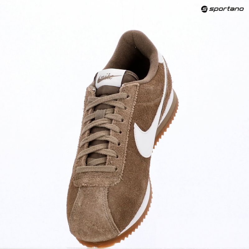 Dámské boty Nike Cortez Vintage Suede mink brown/gum med brown/white 10