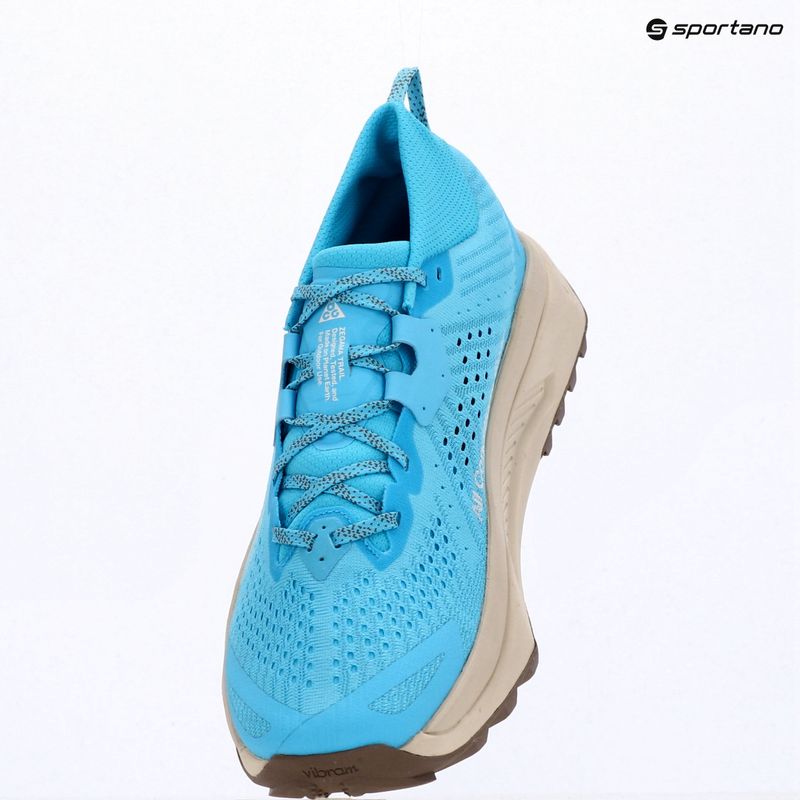 Pánské běžecké boty Nike ACG Zegama Trail balightic blue/light orewood brown/white 9