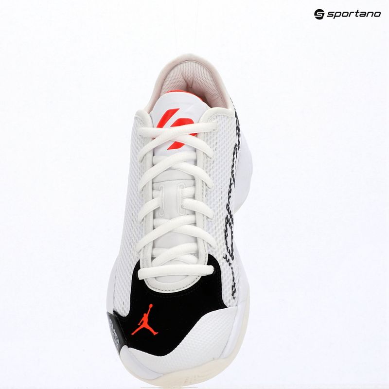 Pánská basketbalová obuv Jordan Luka 77 white/black/sail/bright crimson 14