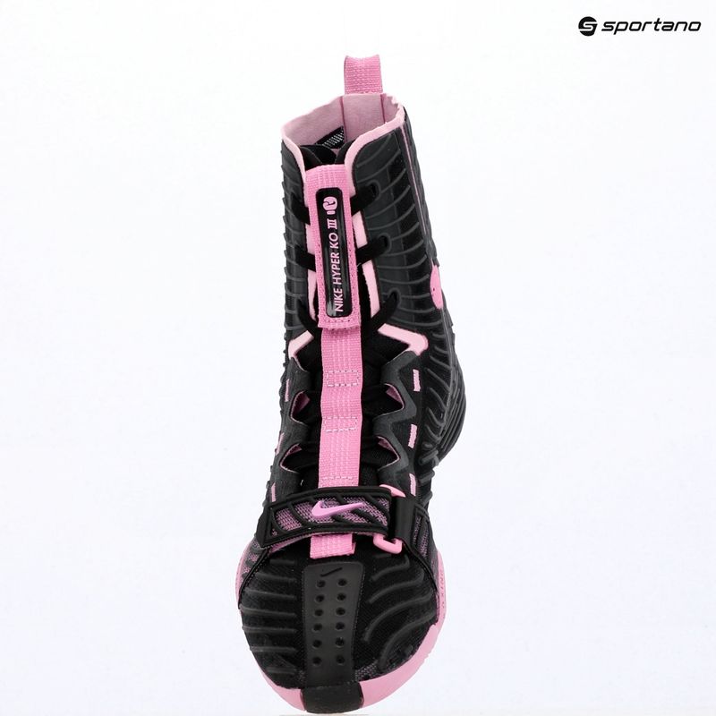 Boxerské boty Nike HyperKo 3 black/light magenta 18