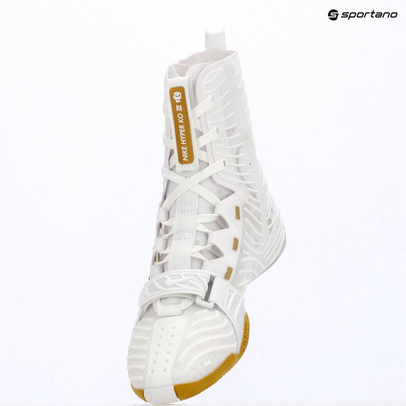 Boxerské boty Nike HyperKo 3 white/metallic gold 18