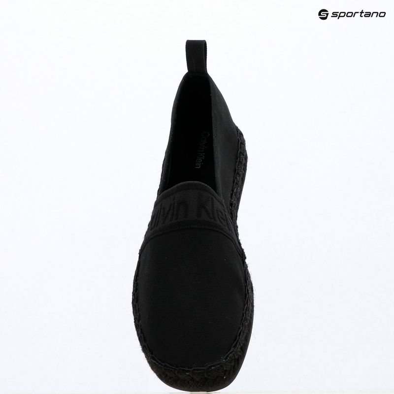 Dámské espadrilky Calvin Klein HW0HW02934 Oblique Webbing Triple Black 9