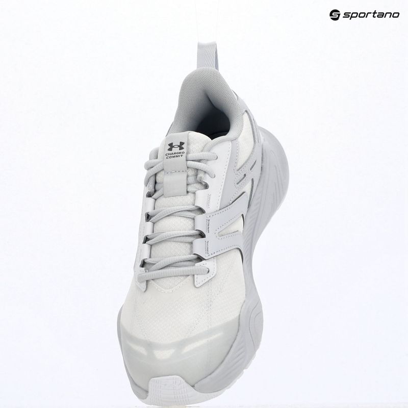 Pánské tréninkové boty Under Armour Charged Commit TR 5 white/halo gray/castlerock 9