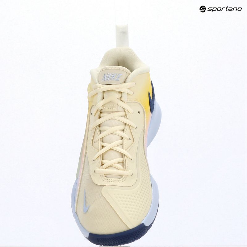 Tenisky na volejbal Nike React Hyperset 2 SE coconut milk/diffused blue/hydrogen blue 9