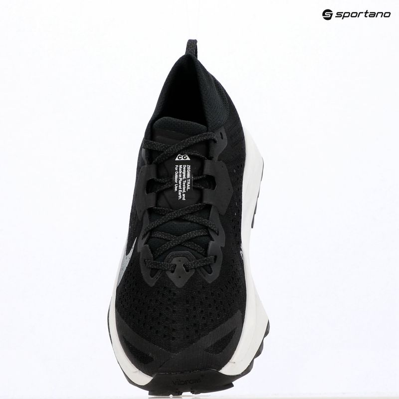Pánské běžecké boty Nike ACG Zegama Trail černé/oranžové/sněhově bílé 9