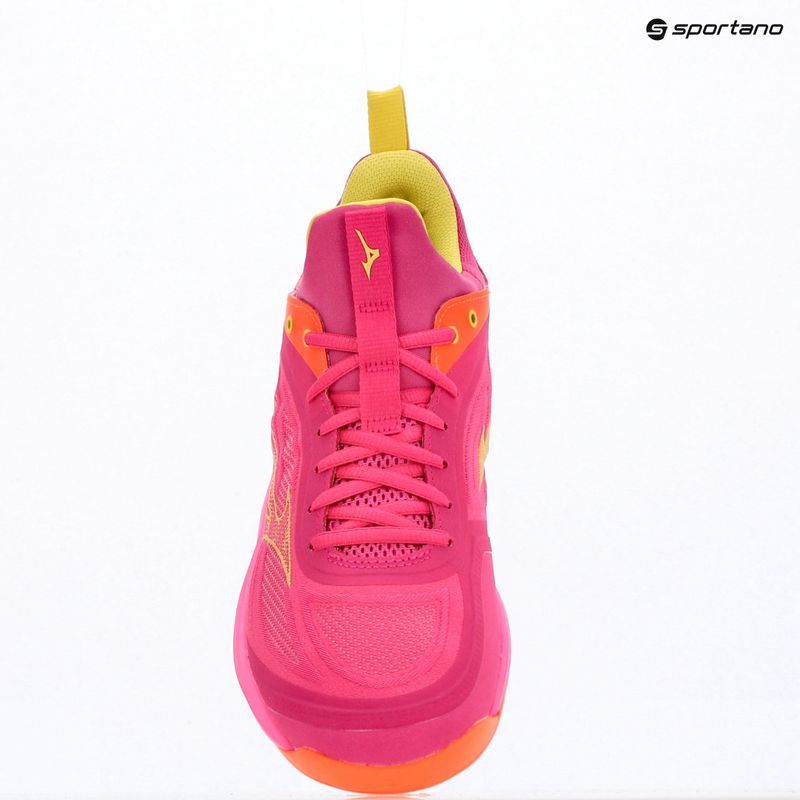 Volejbalové boty Mizuno Wave Luminous 3 mugen pink tetra/fortune yellow/ligh 15